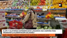 El IPS y California Supermercados lanzaron una campaña para promover la alimentación saludable
