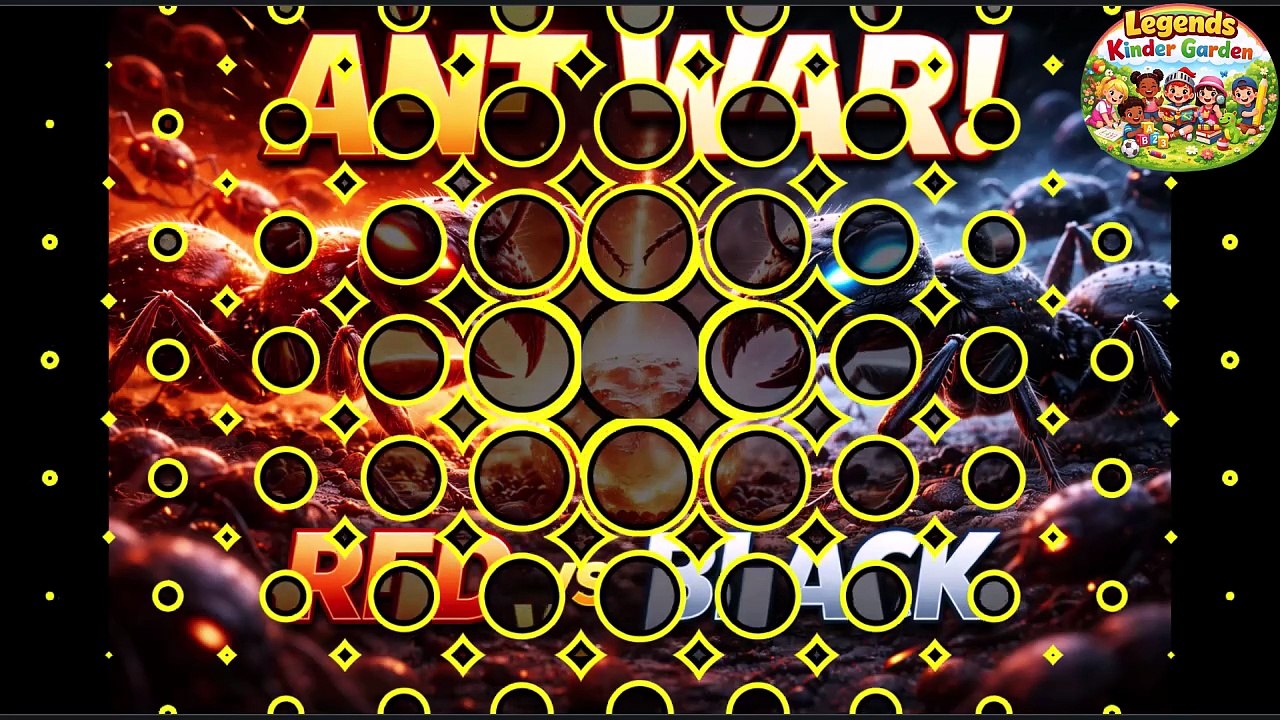 Fire Ants vs Black Ants – Brutal Colony Battle