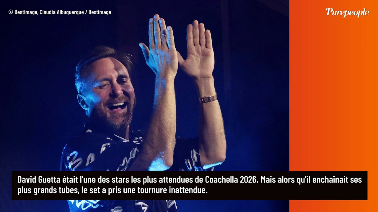 A Coachella, la performance de David Guetta ne se passe pas comme prévu, une présence inattendue vient perturber l'artiste