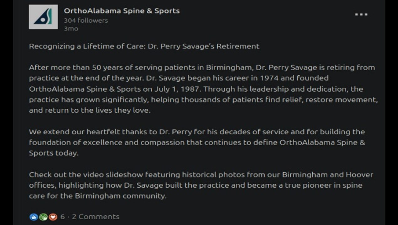 Perry L. Savage Sr. Retires - MD Told Me No Injuries Appeared In Million Dollar Head Trauma MRI / CT