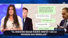 Irene Tabera: "El ministro Óscar Puente mintió y así lo prueban sus mensajes"