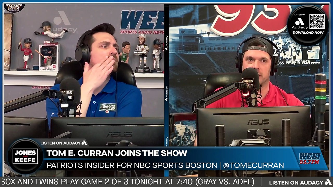 Does Mike Vrabel need to address the Dianna Russini situation with his players? Tom E. Curran joins to discuss