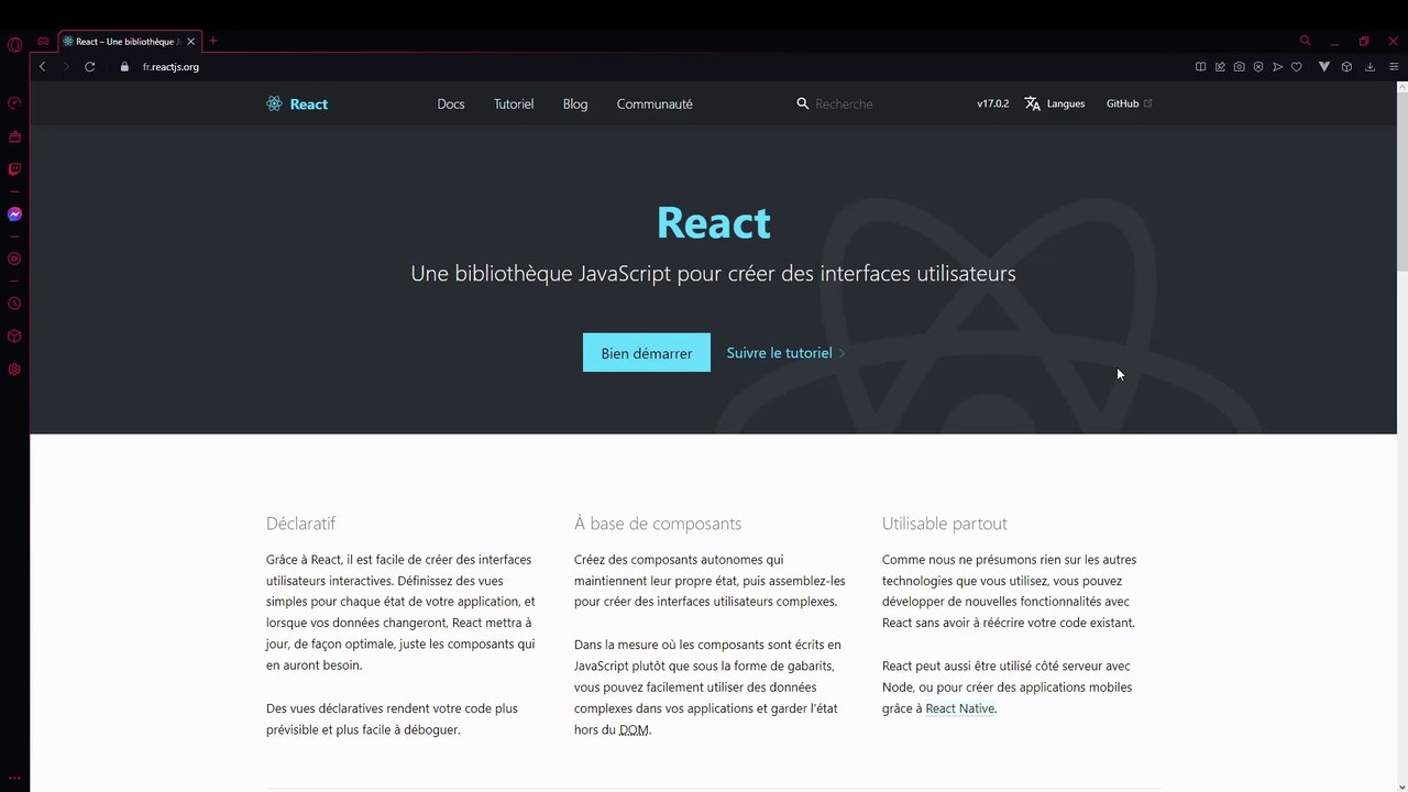 REACTJS 18 JWT 1/38 - Introduction de la série