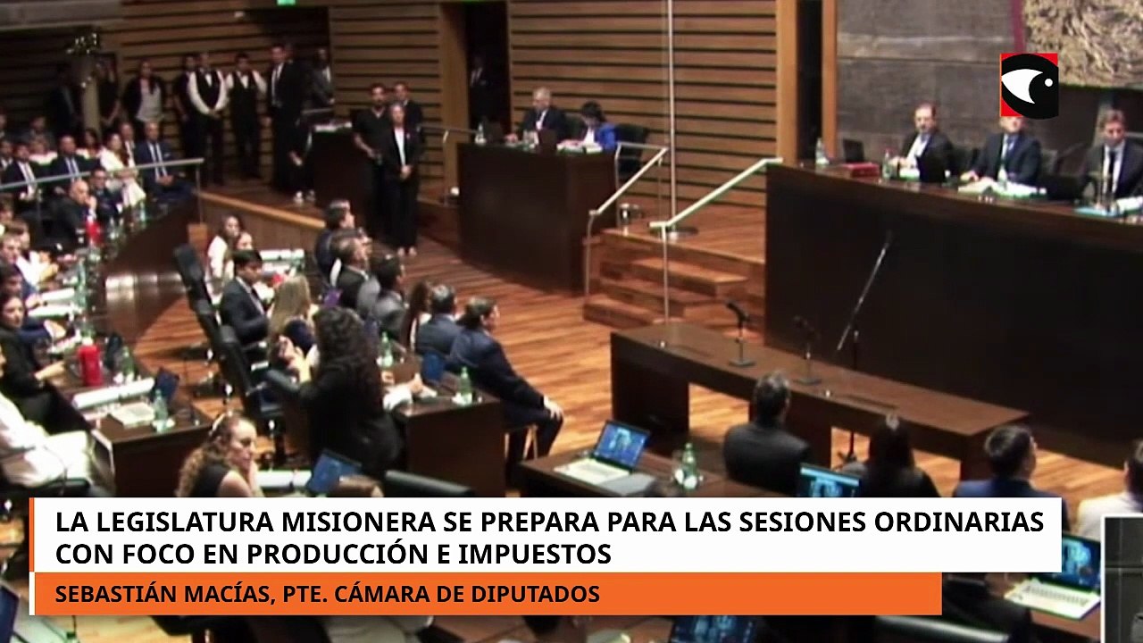 La Legislatura misionera se prepara para el inicio de sesiones ordinarias