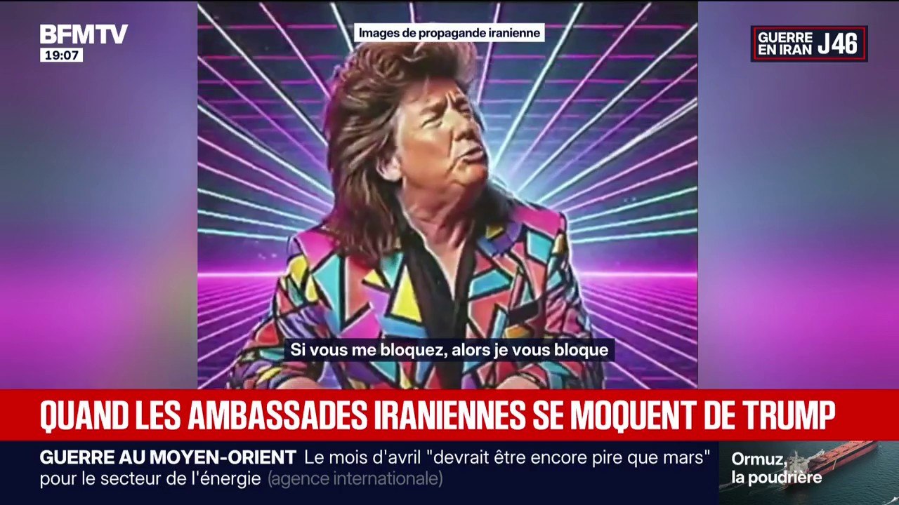Quand les ambassades iraniennes se moquent de Donald Trump sur les réseaux sociaux