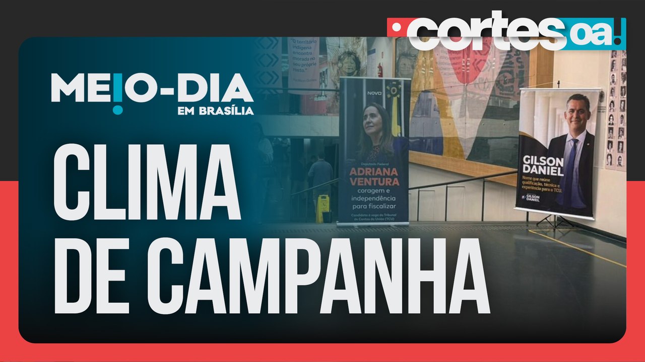 Candidatos ao TCU espalham cartazes pela Câmara