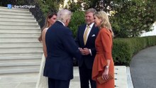 Trump recibe a los reyes de Países Bajos en la Casa Blanca con una curiosa invitación