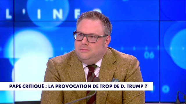 L'édito de Mathieu Bock-Côté : «Donald Trump et le pape : le choc de deux visions»