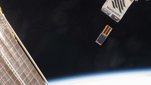 Amazing Views Of A Shoebox Sized Cubesats Deployed From ISS