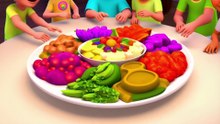 Rainbow on My Plate | Preschool Songs About Healthy Eating