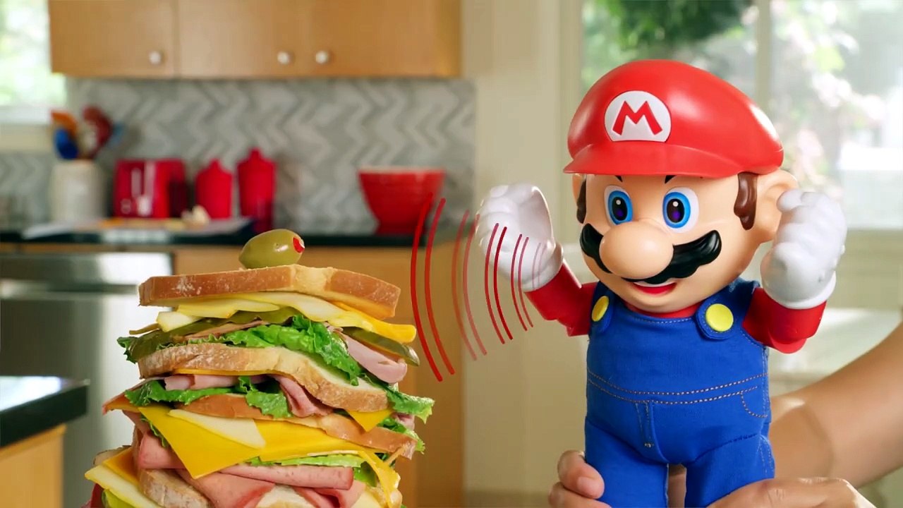 Jakks Pacific: Super Mario It's-a Me, Mario Talking Action Figure Commercial!