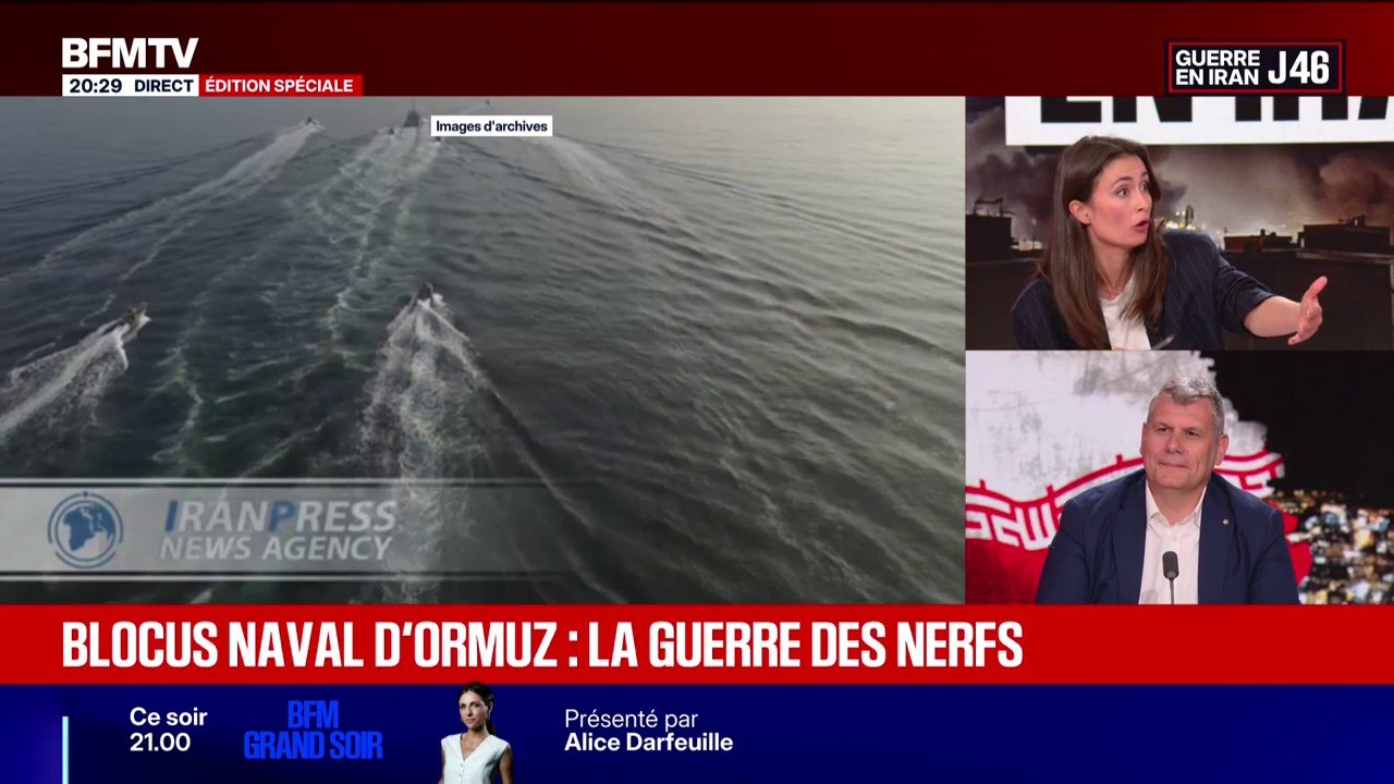 Est-ce que l'Iran pourrait miner le détroit d'Ormuz dans les prochains jours? : "Ça paraît difficile", explique Guillaume Garnier, ancien plongeur démineur de la Marine nationale