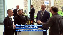 Berlin and Kyiv seal sweeping pact on drones, data and missiles