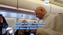 Donald Trump arremete contra el Papa y desafía las críticas: "No me disculparé"
