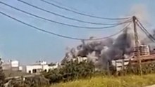 Smoke and destruction erupt in southern Lebanon