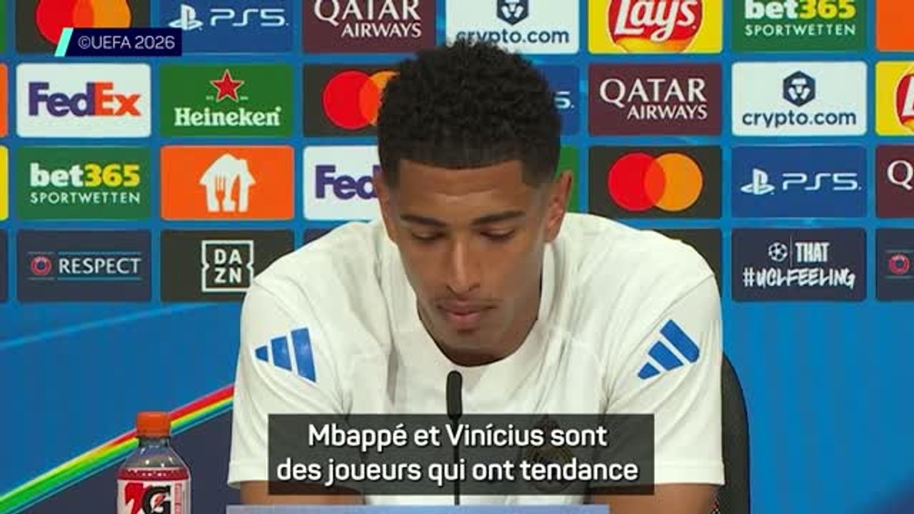 Real Madrid - Bellingham : "Il faut faire confiance au talent de Vinicius et Mbappé"