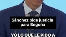 Sánchez pide justicia para su esposa: "el tiempo pondrá "todo en su sitio".