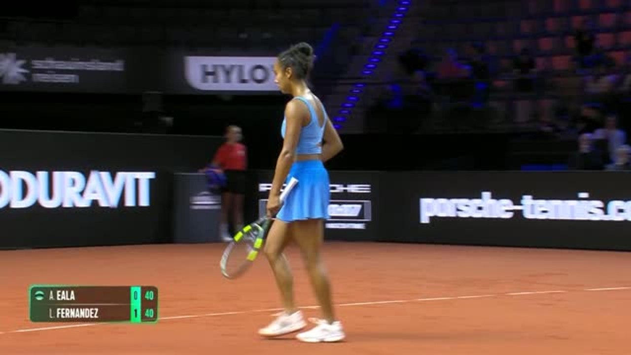 Stuttgart - Fernandez domine Eala pour rejoindre le 2e tour