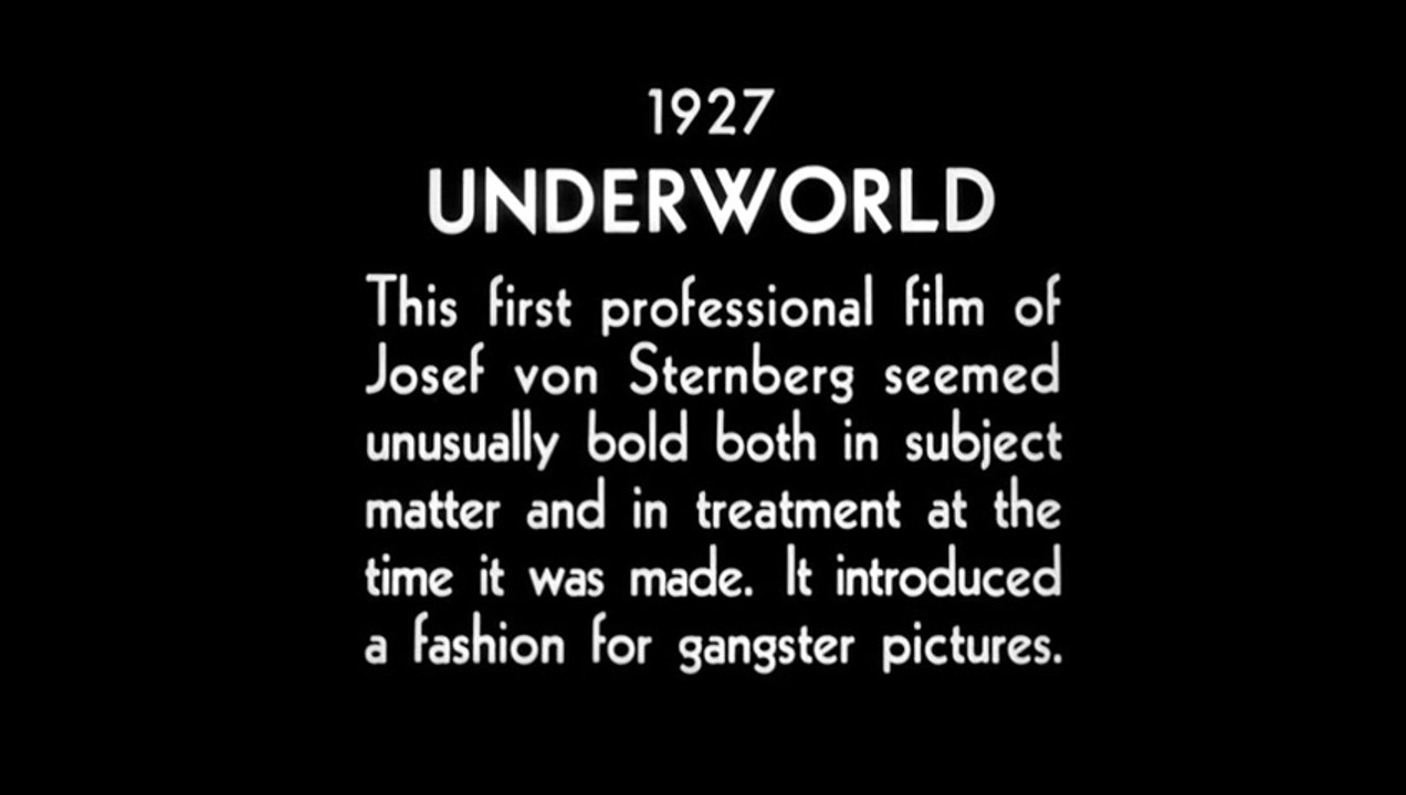 Underworld (1927)
