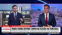 María Corina defende convocar eleições na Venezuela | TEMPO REAL