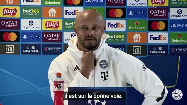 Bayern Munich - Kompany : Olise sera sûrement l’un des meilleurs du monde un jour