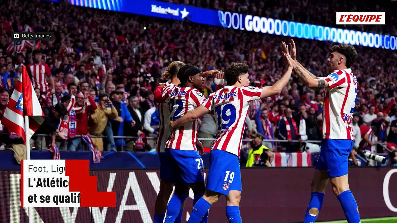 L'Atlético résiste à la furia Barça et se qualifie pour les demies de la Ligue des champions - Foot - Ligue des champions