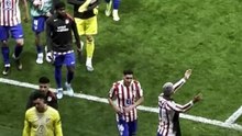 Griezmann enloqueció tras el partido