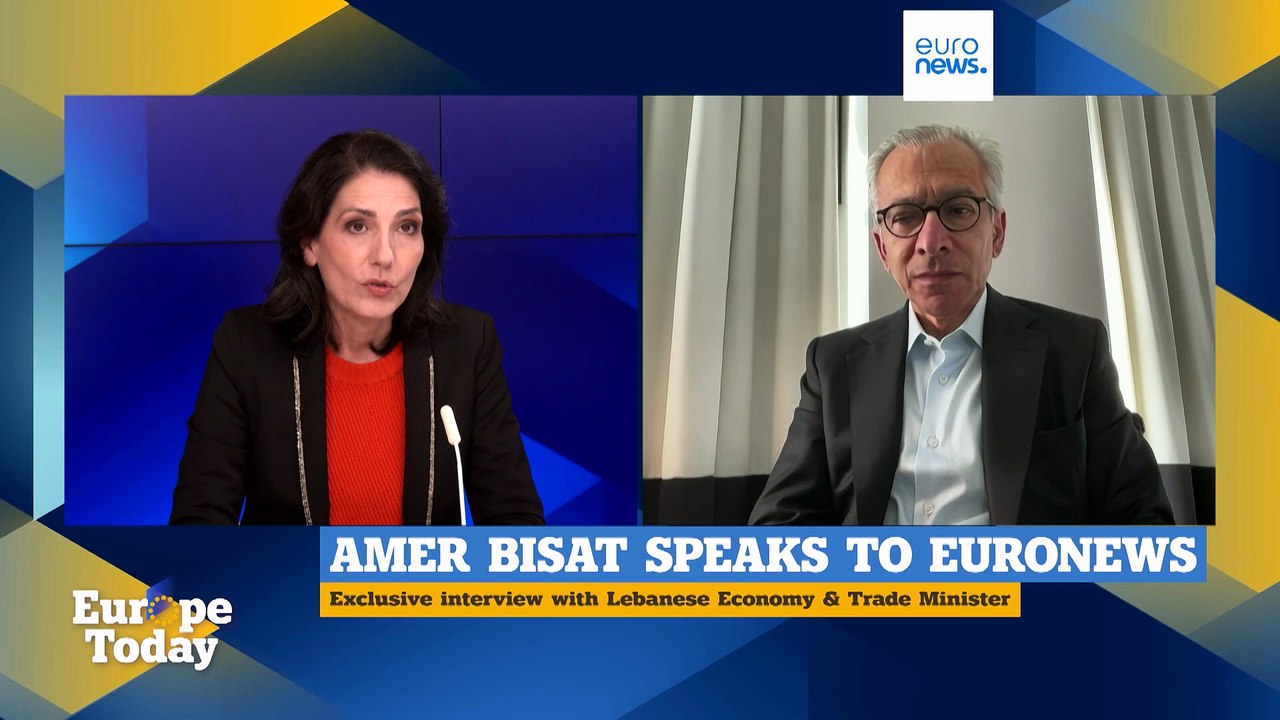 We want peace with Israel, Lebanon's economy minister tells Euronews