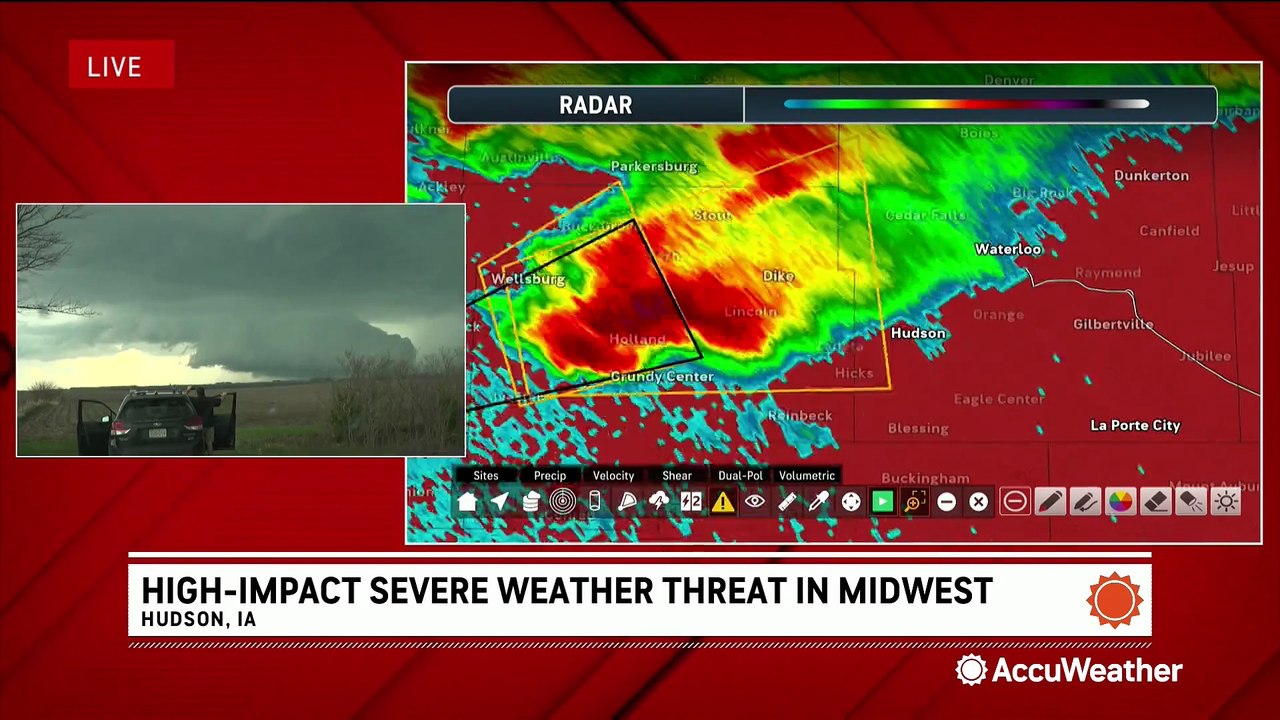 Severe weather with risk of hail and flooding i...
