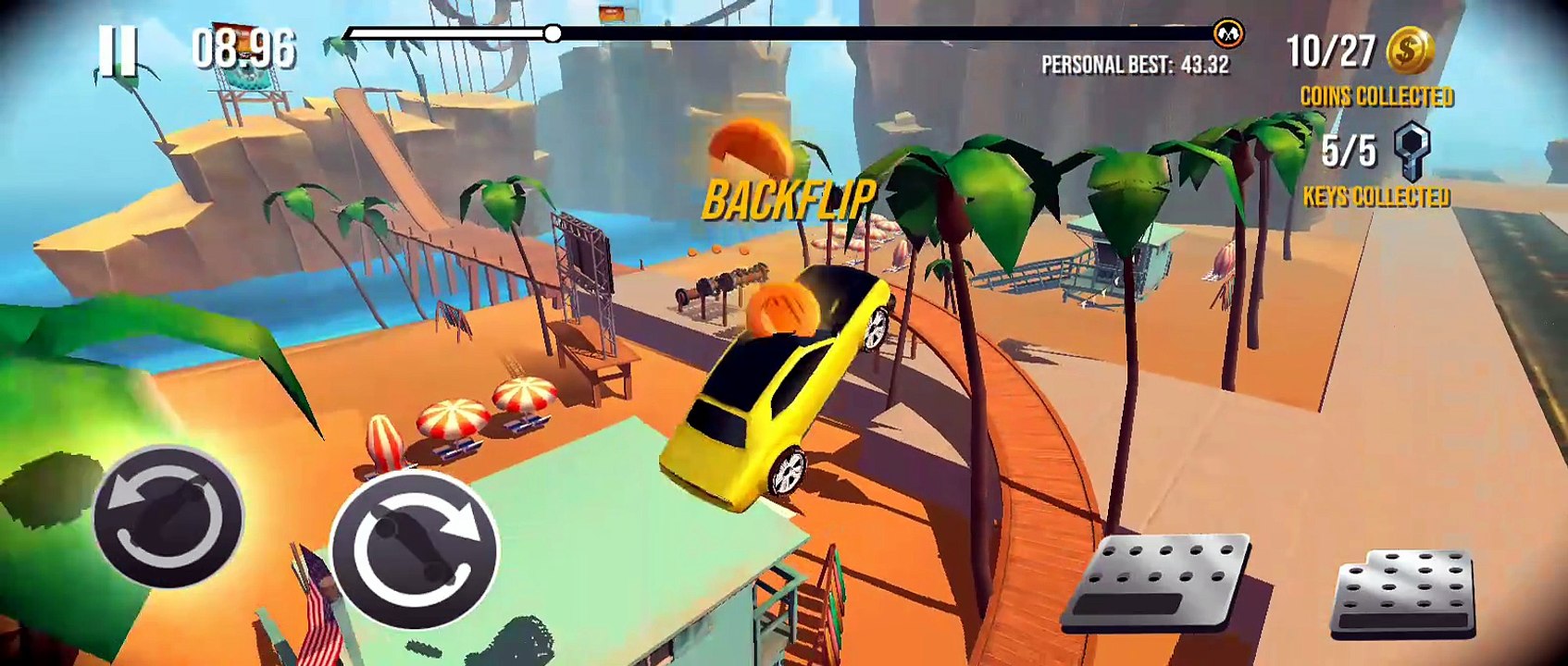 INSANE ROLLER COVE! 🤯 Stunt Car Extreme Level 107 "ROLLER COVE" – NO BRAKES?