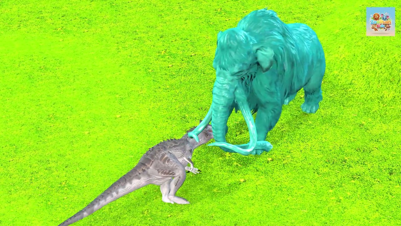 Prehistoric Mammoth vs Shadow Animals Itself Size Comparison Epic Battle Animal Revolt Battle Simul