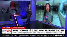 Nunes Marques é eleito presidente do TSE e comandará as eleições de 2026