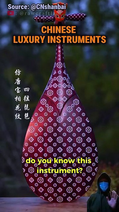 Carving China's Most Beautiful Instrument (The Pipa) 🎵 #shorts