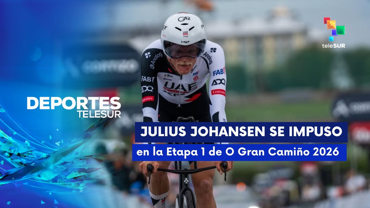DEPORTES TELESUR  | Julius Johansen se impuso en jornada inaugural de la "O Gran Camiño 2026" 14-04-2026