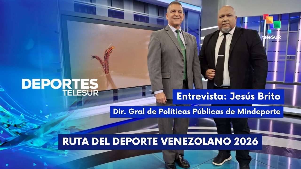 DEPORTES TELESUR | Entrevista a Jesús Brito | Calendario deportivo 2026 en Venezuela 14-04-2026