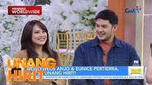 Anjo at Eunice, ibinahagi ang kanilang bagong buhay bilang mag asawa | Unang Hirit