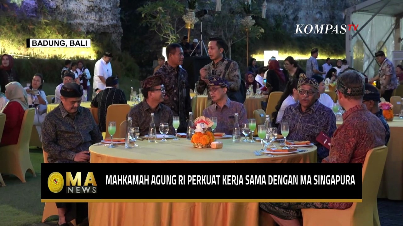 Kolaborasi ASEAN, MA RI-Singapura Teken MoU Kerja Sama Kepailitan Lintas Negara | MA NEWS