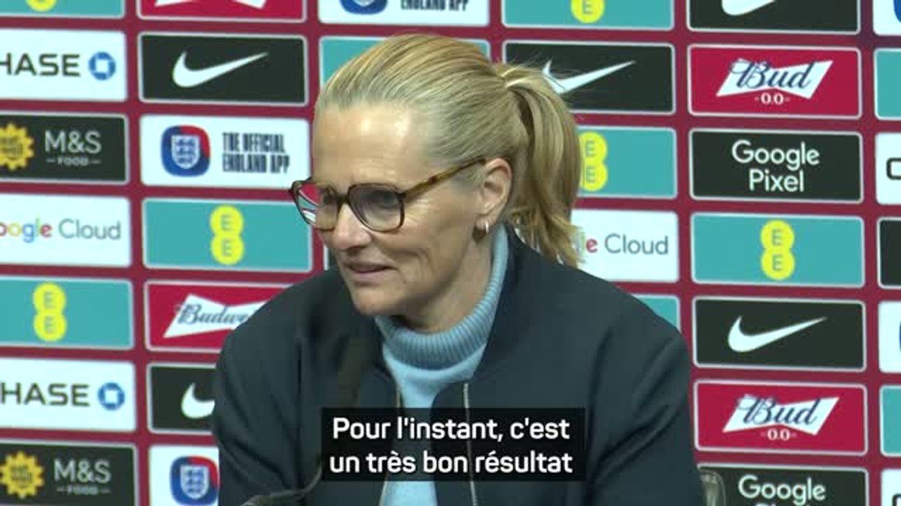 Angleterre - Wiegman heureuse après la victoire contre l’Espagne