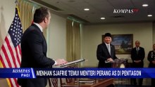 Perkuat Kerja Sama Militer, Ini Isi Pertemuan Menhan Sjafrie dan Menteri Perang AS | KOMPAS PAGI