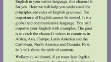 LEARN ENGLISH IN JAMAICAN PATOLS(Table of contents)inna yuh native langwij
