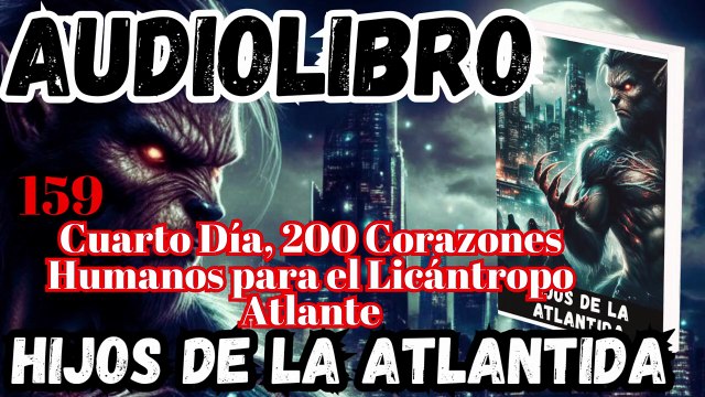 Audiolibro Los Hijos De La Atlántida Capitulo 159 Cuarto Día 200Corazones Humanos para el Licántropo