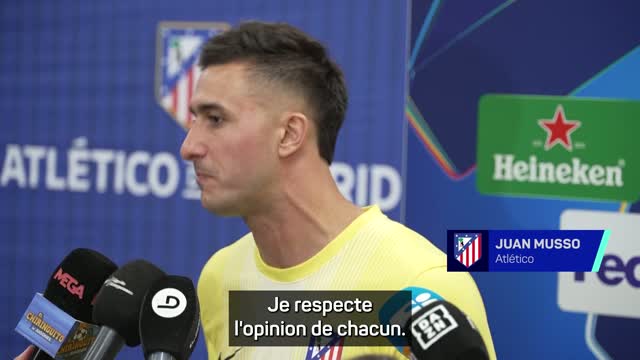 Atlético - Musso répond aux accusations de Raphinha : “Parler de vol est insensé”