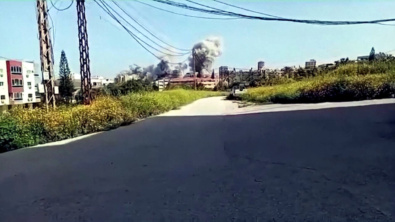 Smoke, damage seen in southern Lebanon after reported Israeli strikes