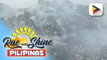 Sanitary landfill sa Navotas City, wala nang apoy pero nagbubuga pa rin ito ng usok