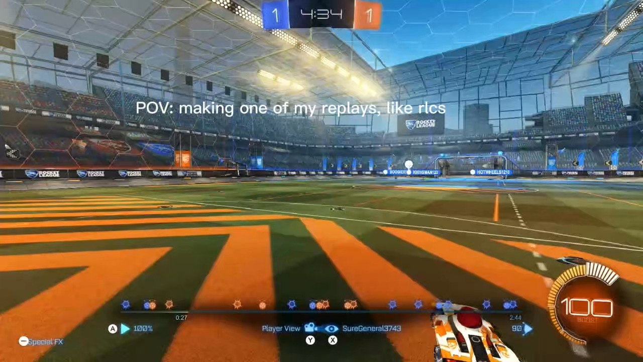 I love rocket league