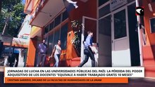 Jornadas de lucha en las universidades públicas por la pérdida del poder adquisitivo de los docentes