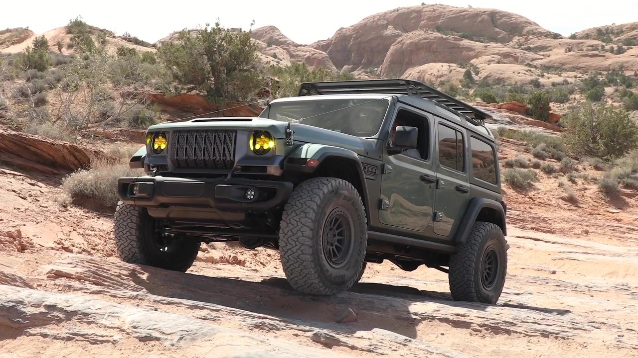 Das Jeep® Wrangler BUZZCUT Concept auf der Easter Jeep Safari 2026