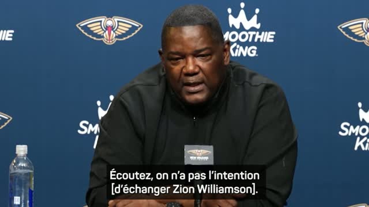Pelicans - Dumars met fin aux rumeurs : “On n’a pas l’intention d’échanger Zion Williamson”