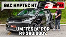 GAC Hyptec HT tem portas ASA DE GAIVOTA e é o carro familiar que NINGUÉM ESPERAVA