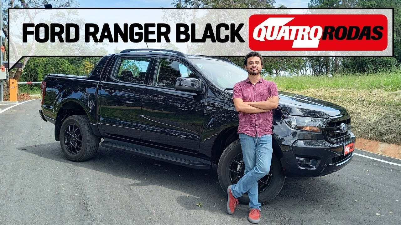 Nova Ford Ranger Black é picape com motor diesel a preço de flex | Quatro Rodas